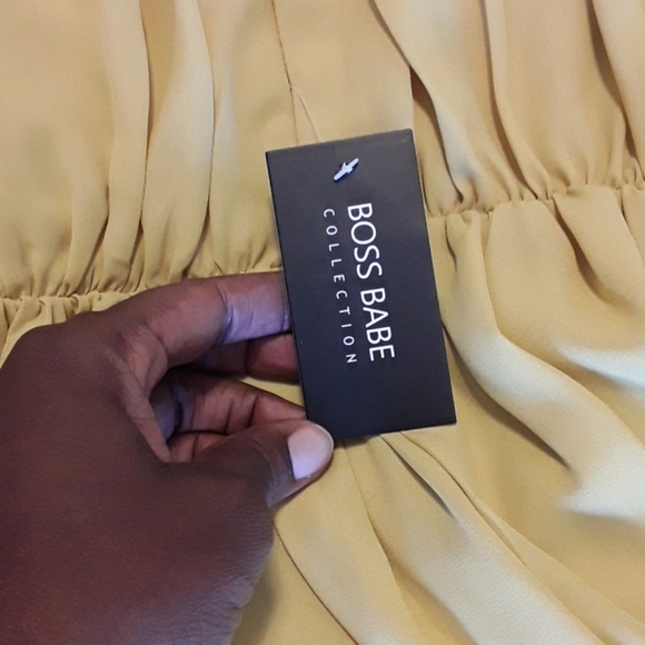 Sexy off shoulder high split maxi dress - Picture 6 of 6